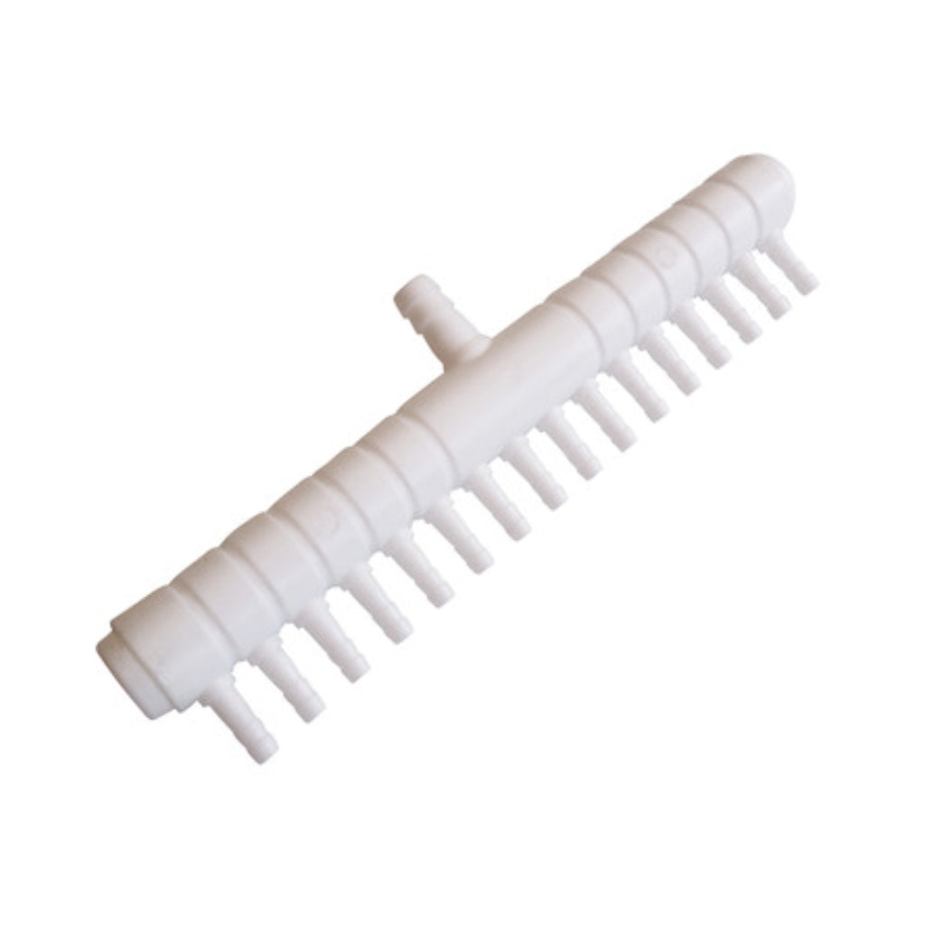 16 way manifold plastic air water pump