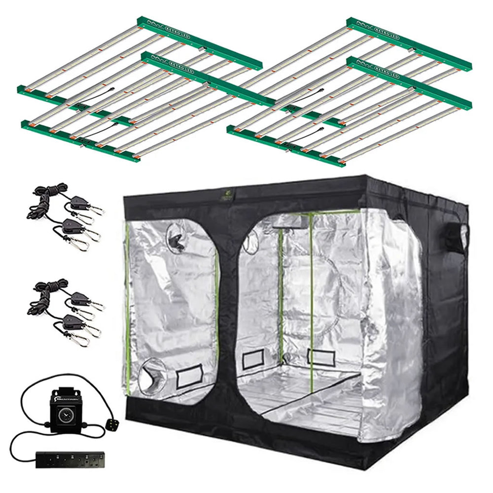 4 Adjusta-Watt Intec 720w - 2.4m x 2.4m Grow Tent Kit