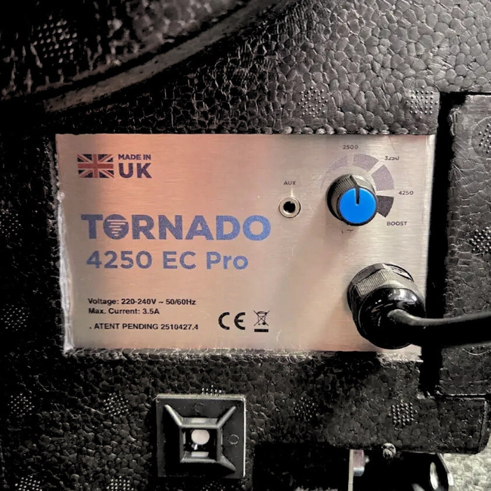 Tornado PRO EC Box Fan - 4250 Variable Speed