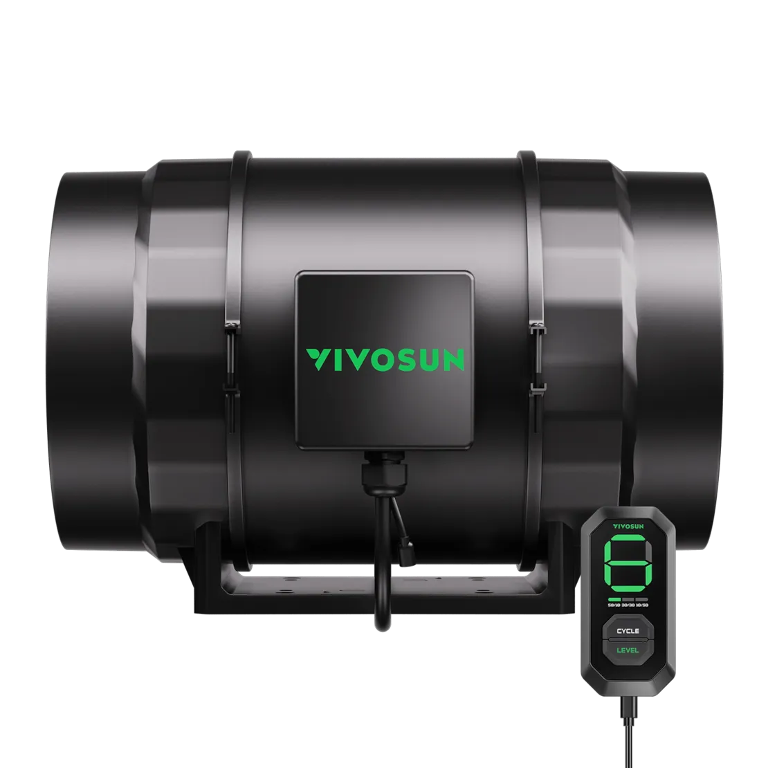 VIVOSUN AeroZesh S Inline EC Digital Extractor Fan