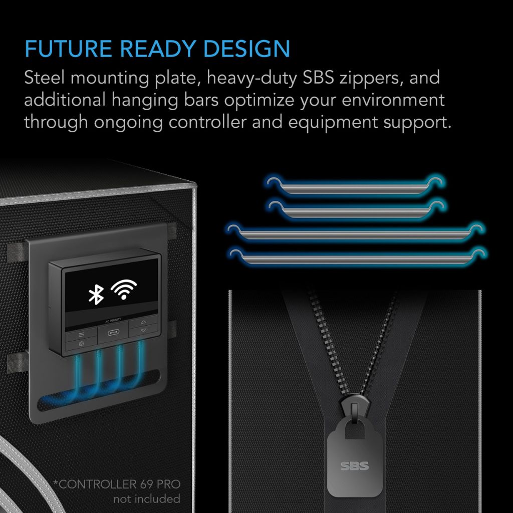 AC Infinity Cloudlab 733 Grow Tent 3x3