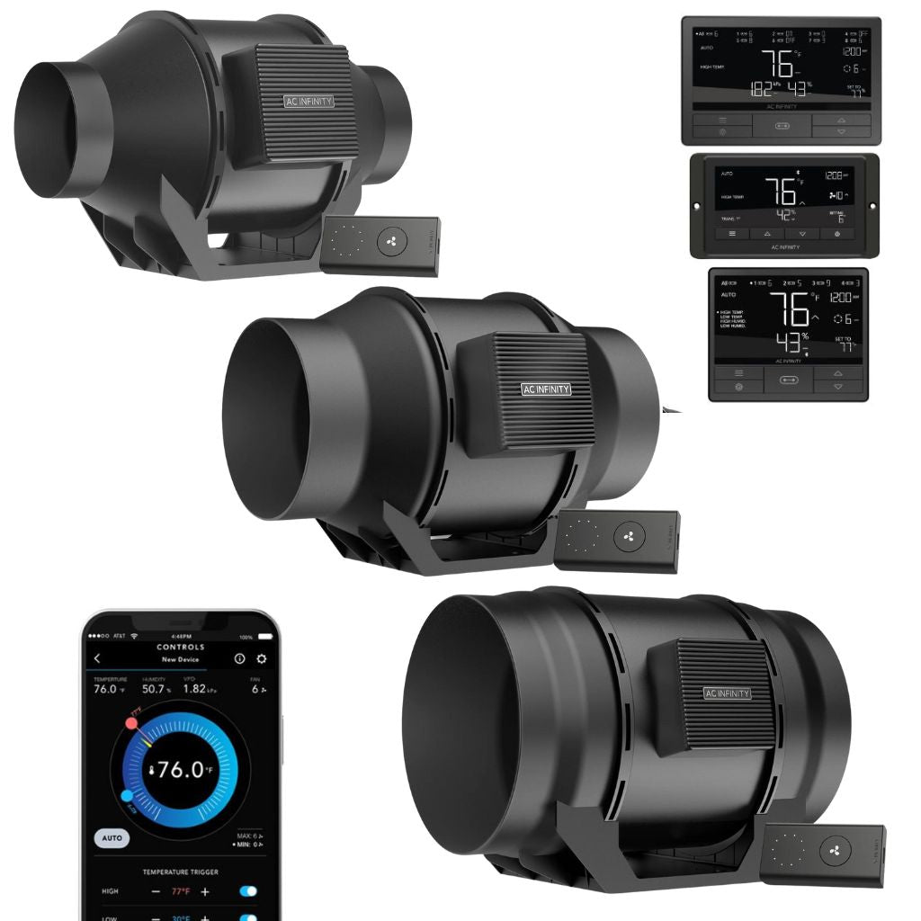 AC Infinity Cloudline LITE EC Extraction Fan