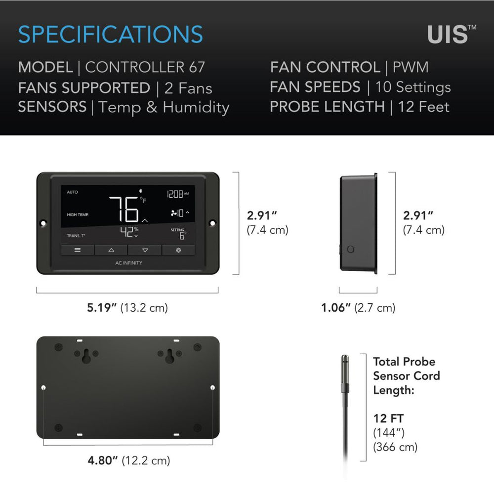 AC Infinity Controller 67 Fan Controller