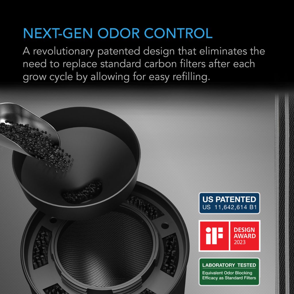 AC Infinity Refillable Duct Carbon Filter