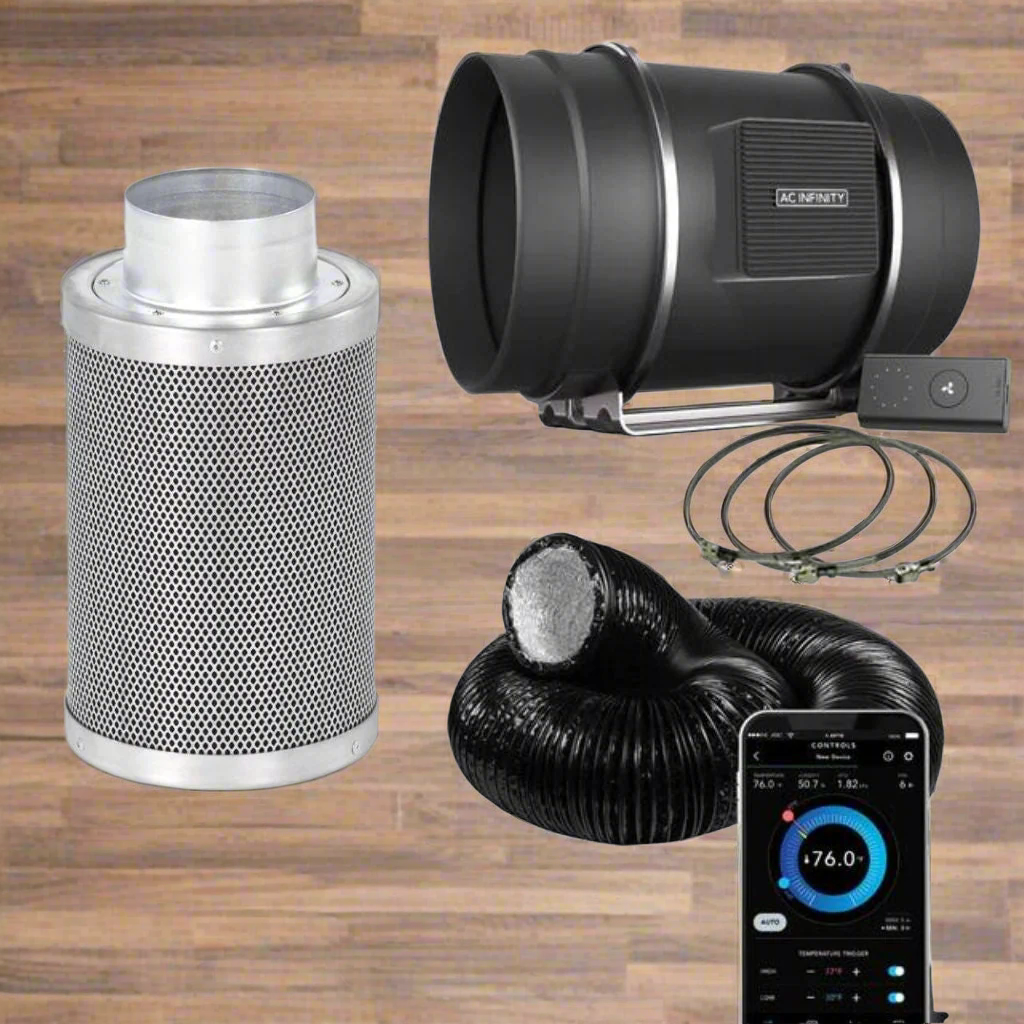 AC Infinity X Rhino Hobby Extraction Fan Kit