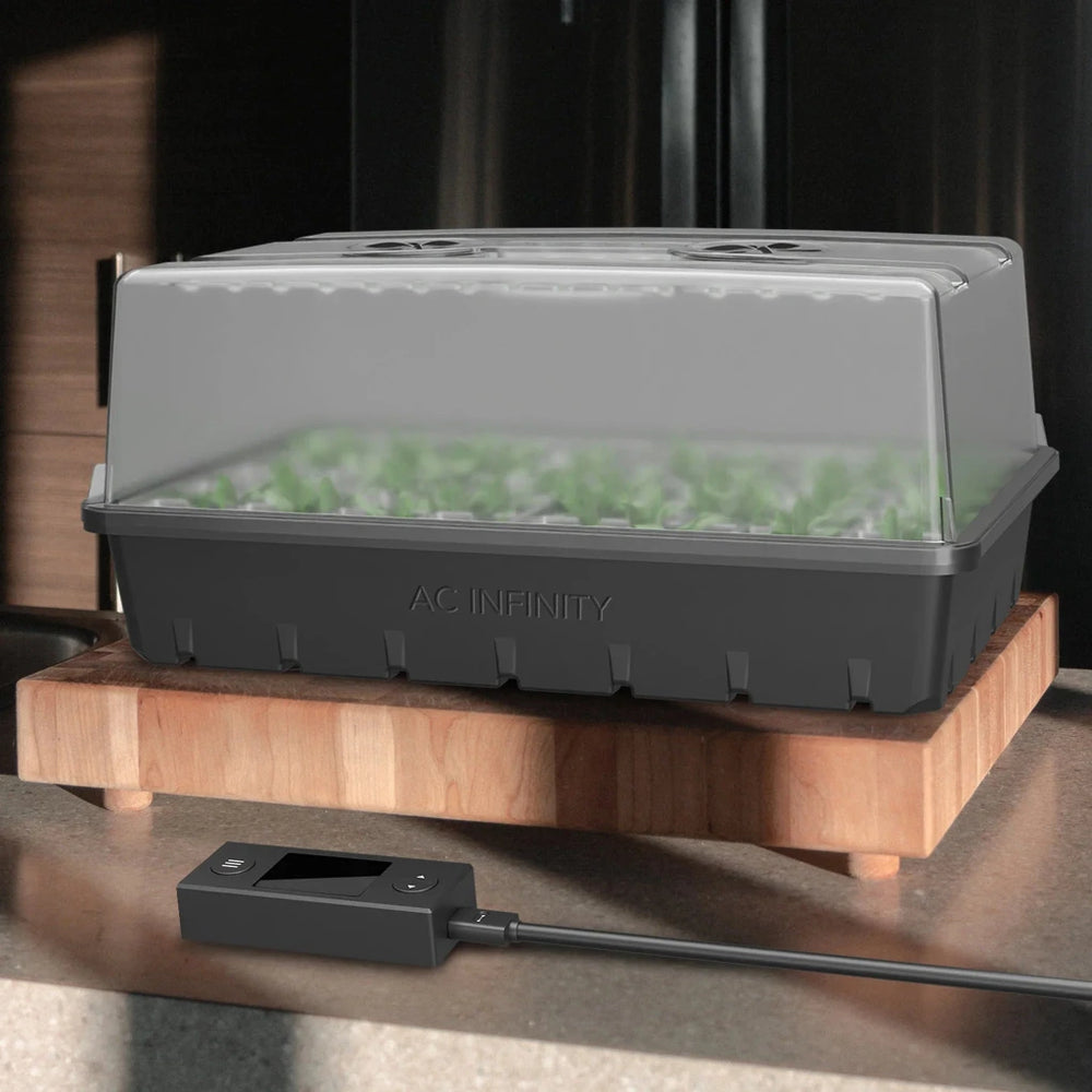AC Infinity High Dome Propagation Kit 5x8" Tray With LEDs