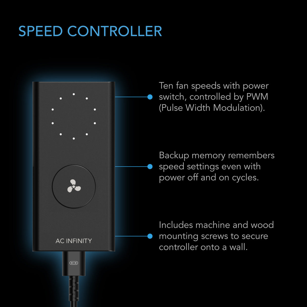 AC Infinity Cloudline Lite EC Extraction Fan Kit
