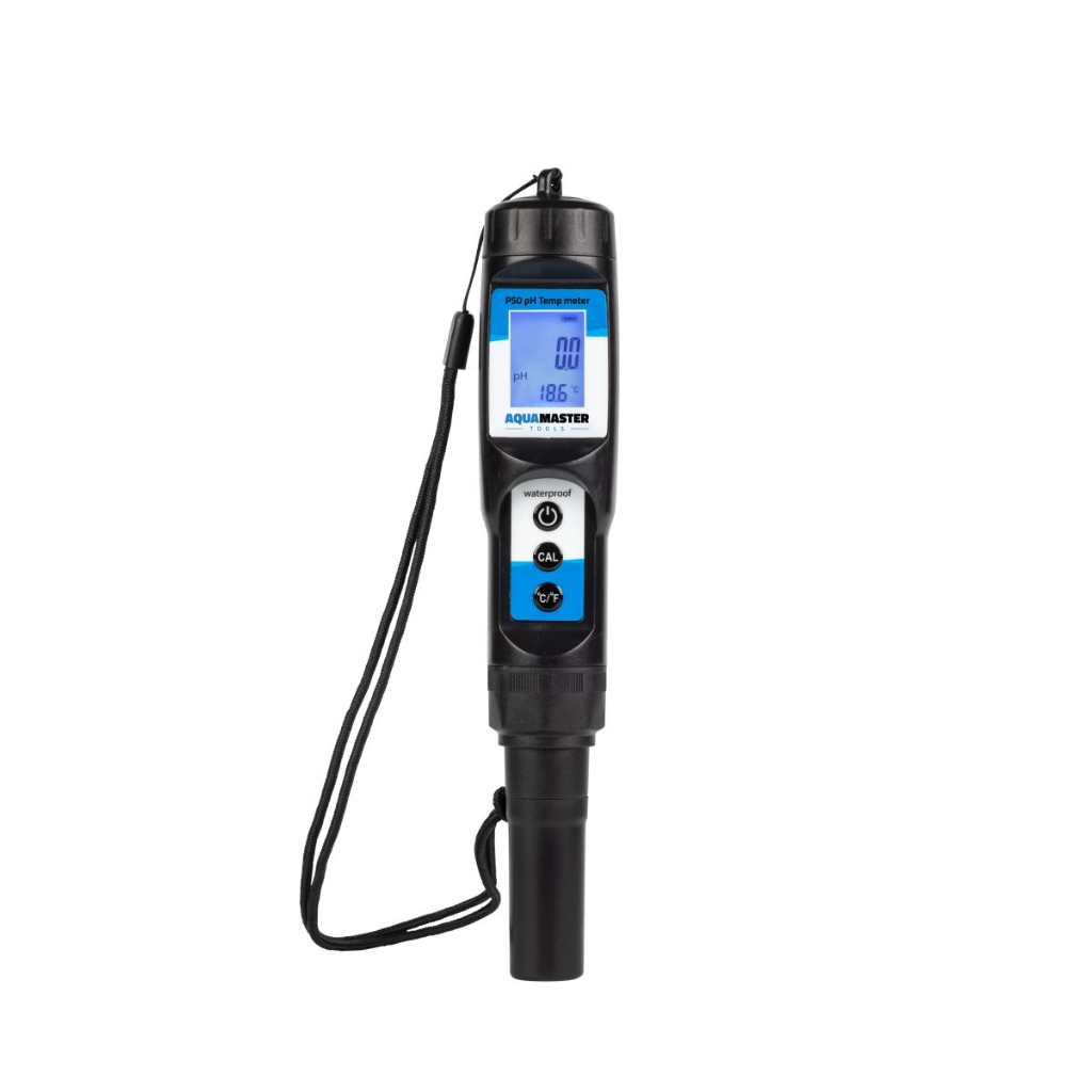 AquaMaster pH Temp meter P50 Pro