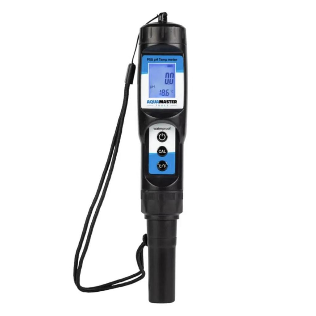 AquaMaster pH Temp meter P50 Pro pH and thermometer