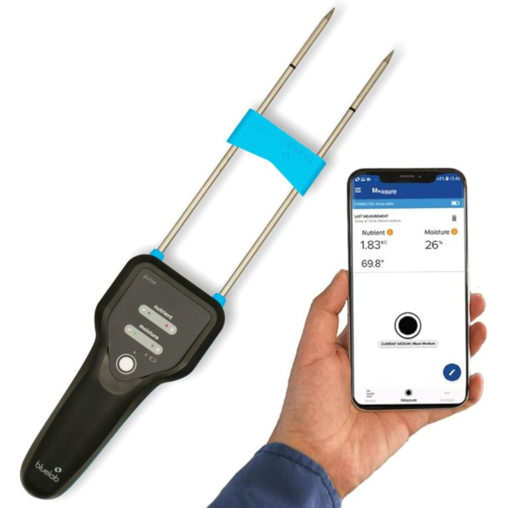 Bluelab Pulse 3 in 1 Handheld EC Temperature & Moisture Meter