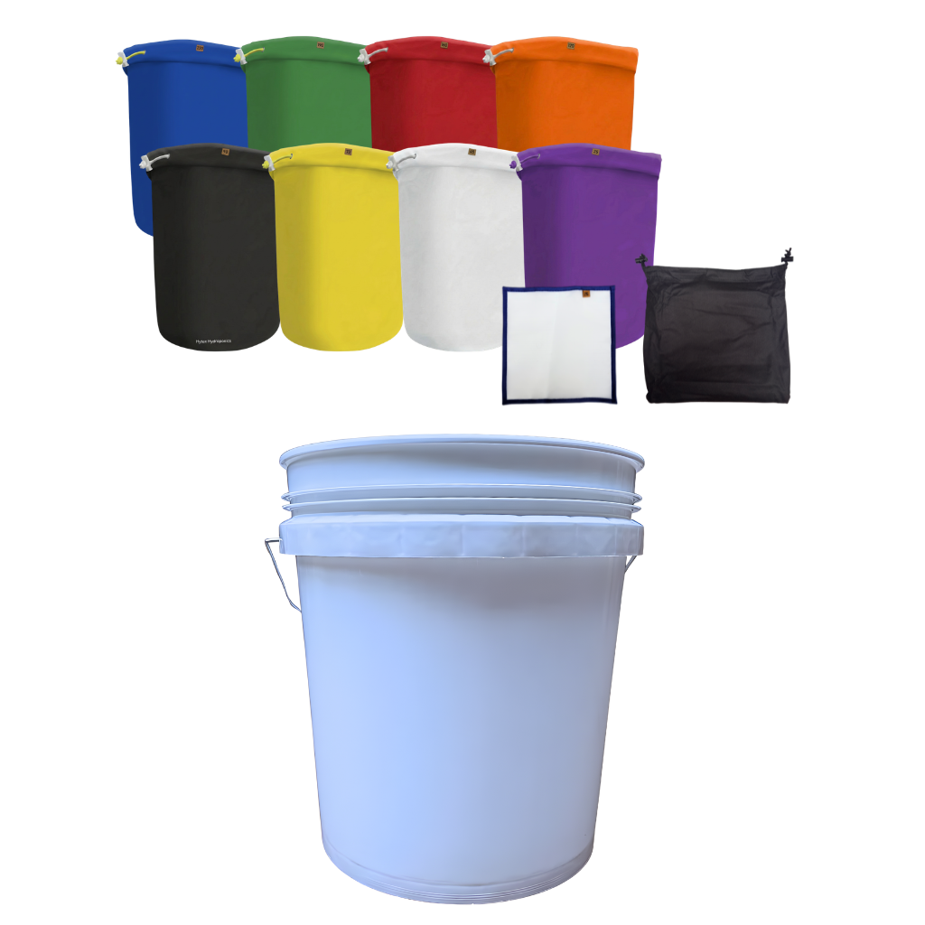 5 Gal Bucket Bubble Bag Kit | Filtration Extraction Iceolator Kit 5 & 8 Set