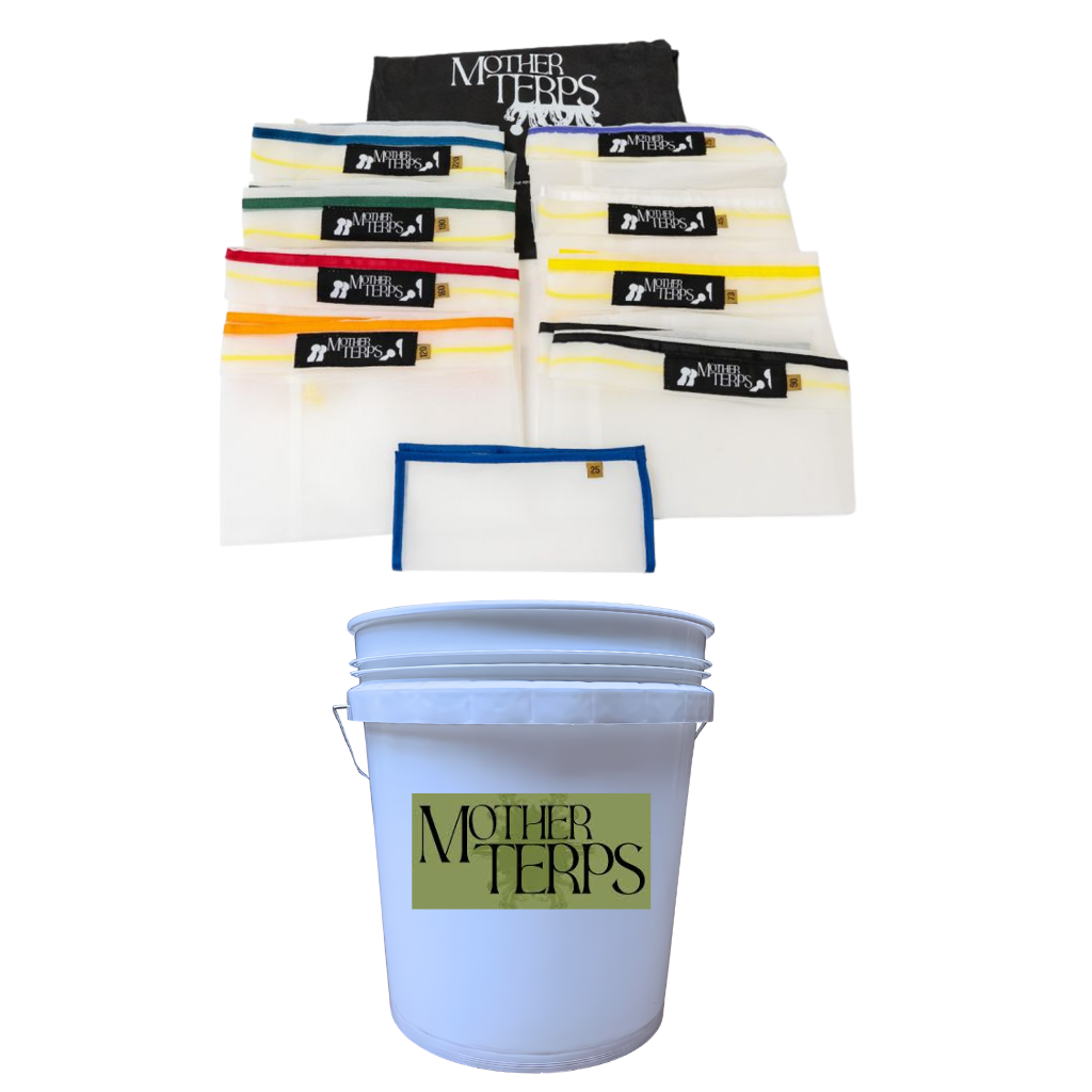 Mother Terps 5 Gal bucket 8 Bag Bubble Bag Kit | Filtration Extraction Iceolator kit