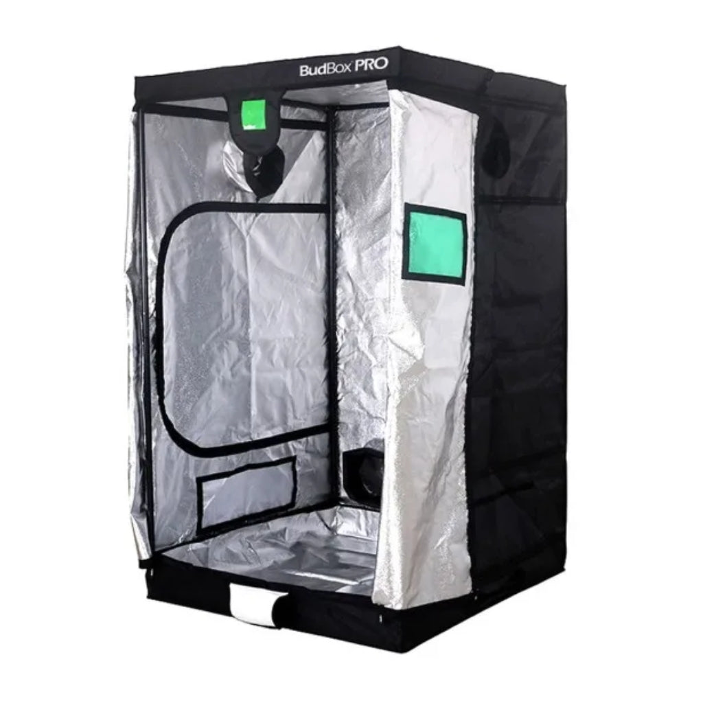 Budbox Pro XL - 1.2m x 1.2m x 2.0m or 2.2m - Grow Tent Silver