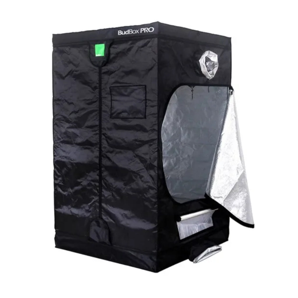 Budbox Pro XL - 1.2m x 1.2m x 2.0m or 2.2m - Grow Tent Silver