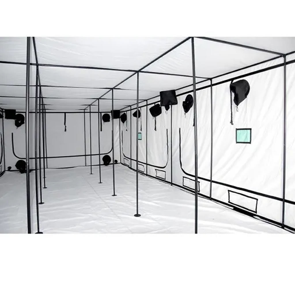 Budbox Pro Titan 9 - 9.0m x 4.5m x 2.4m - Grow Tent White