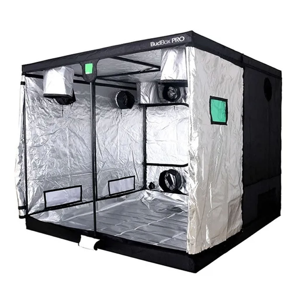 Budbox Pro Titan Plus - 2.4m x 2.4m x 2.0m or 2.2m - Grow Tent Silver