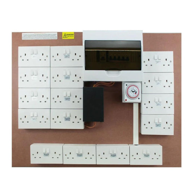 contactor board 24 32 way timer fused