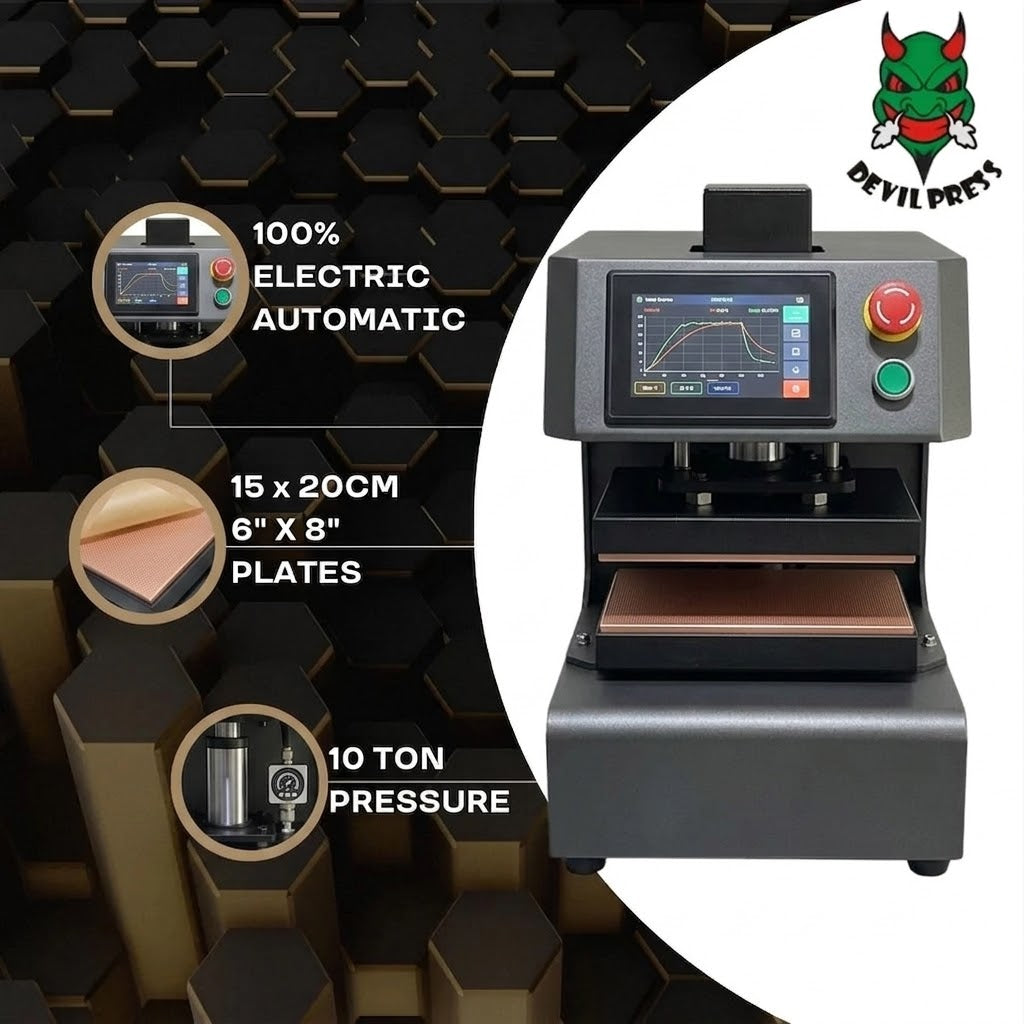 Devil Press DP250S 10T Automatic Rosin Press