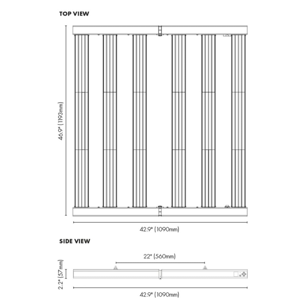Dimlux Xtreme Series 750w LED Grow Light
