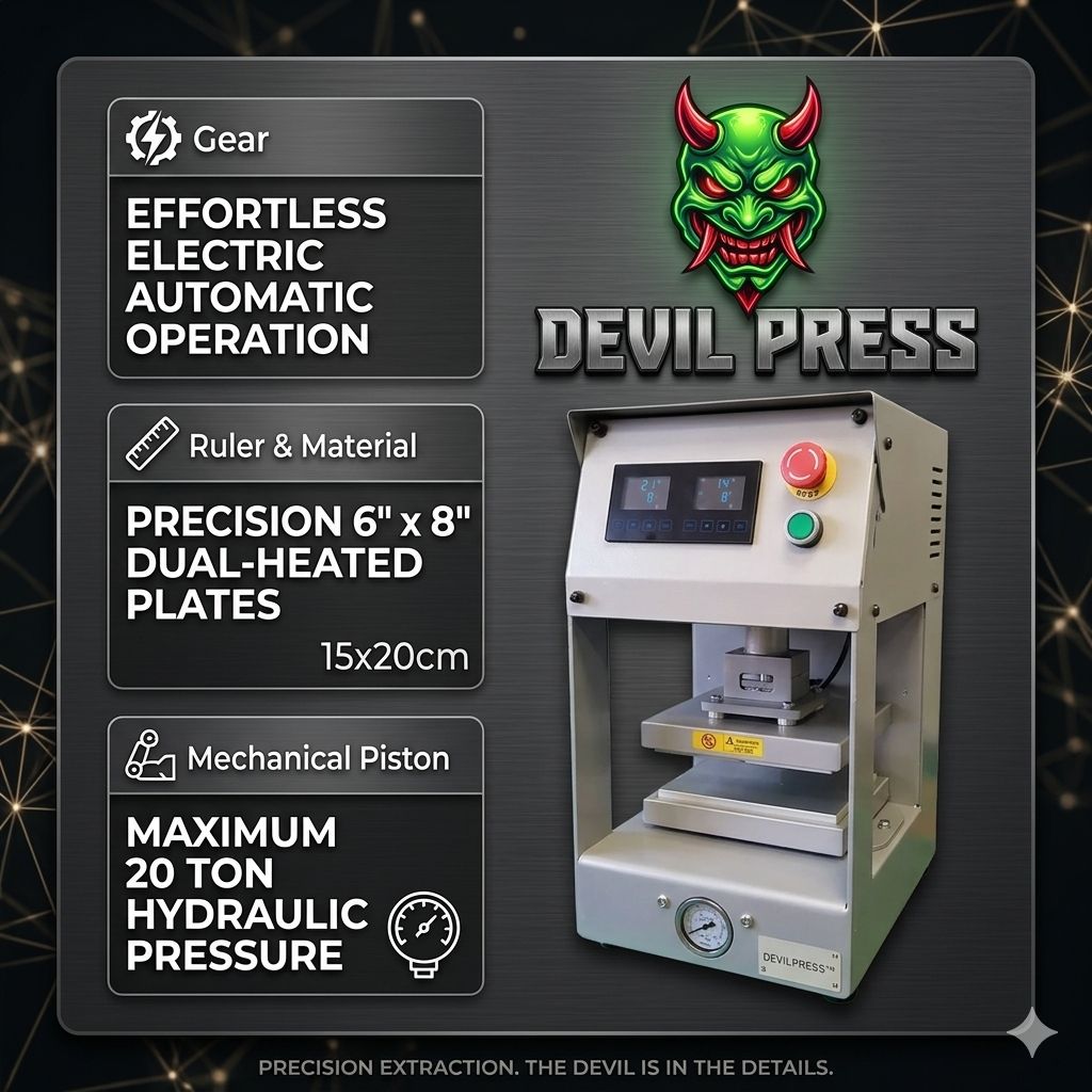 Devil Press S10 20T Automatic Rosin Press