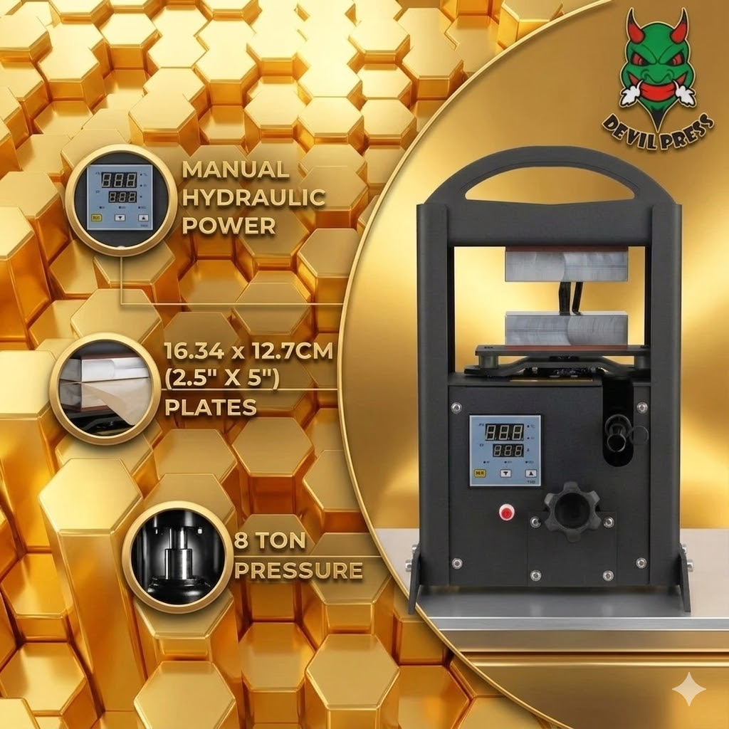 Devil Press S13 8T Hydraulic Rosin Press