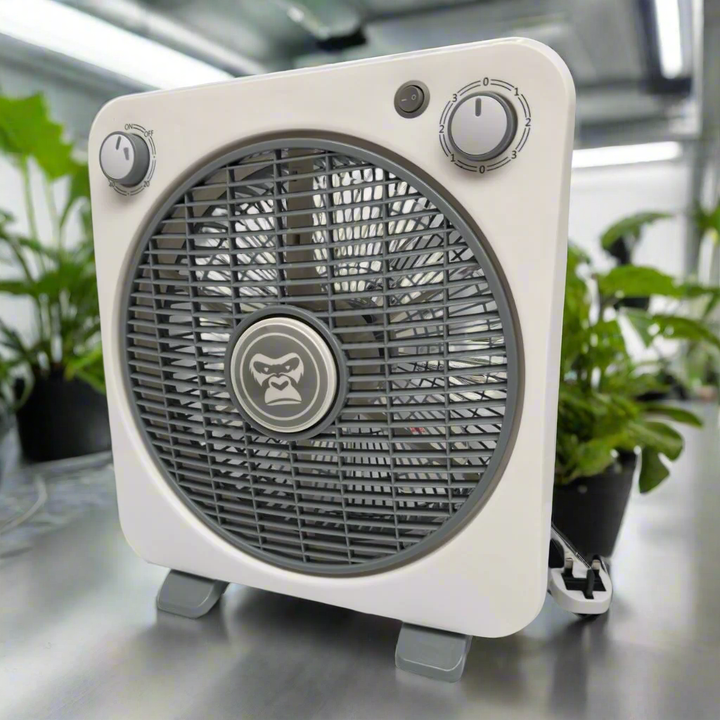 Gorilla Circulating Floor Box Fan 3 Speeds - 30cm
