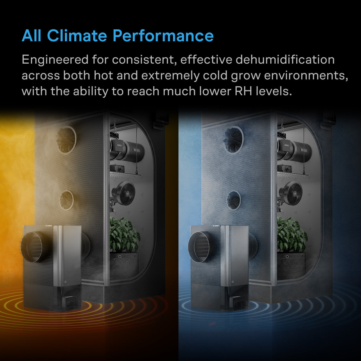 AC Infinity HYDRONE 5 Plant Dehumidifier