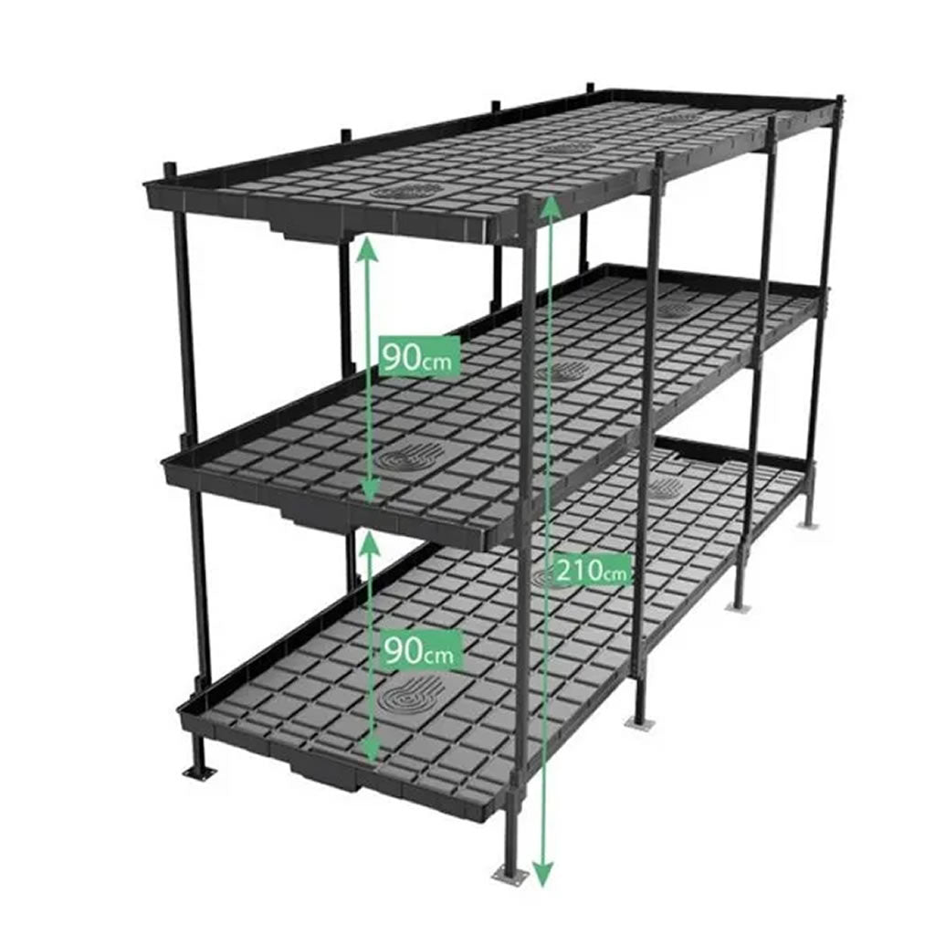 Idrolab - Idrorack with Trays 1.2x6.0m