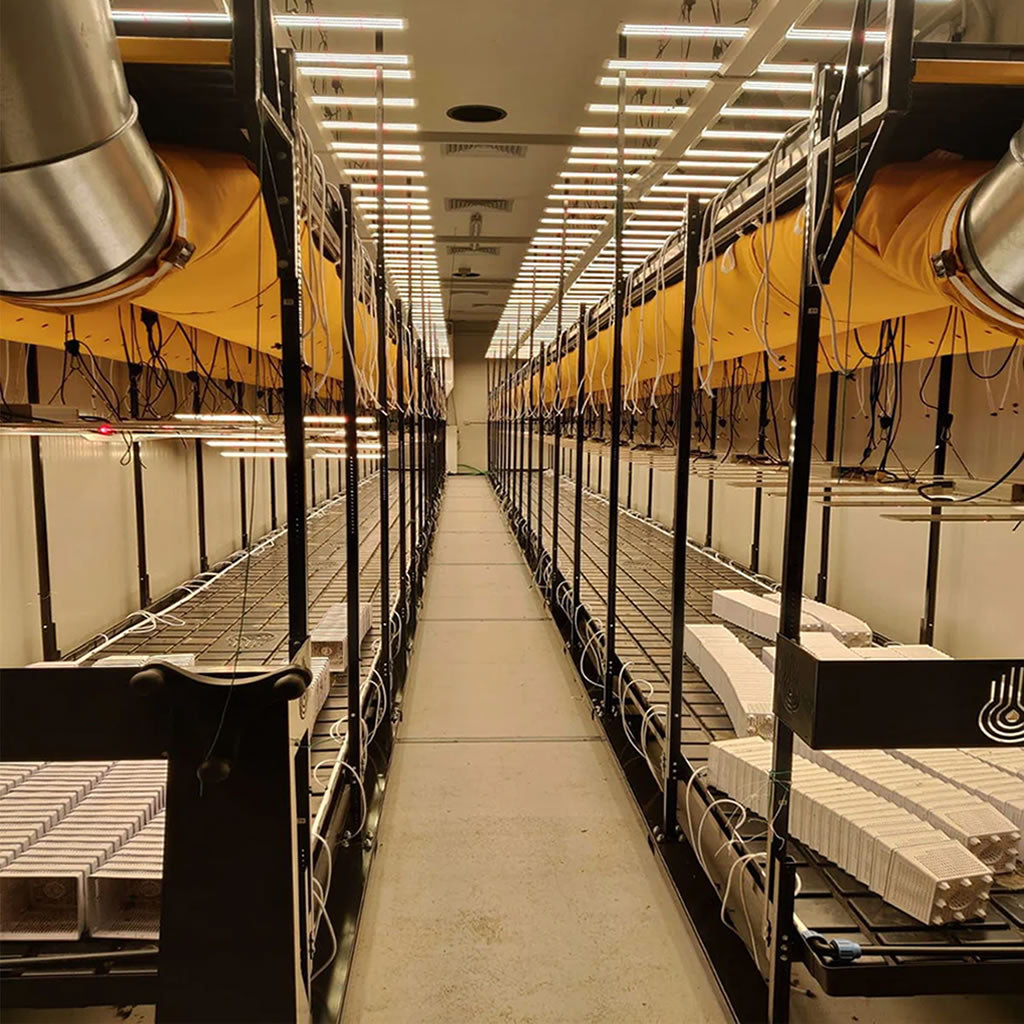 Idrolab - Idrorack with Trays 1.2x9.6m