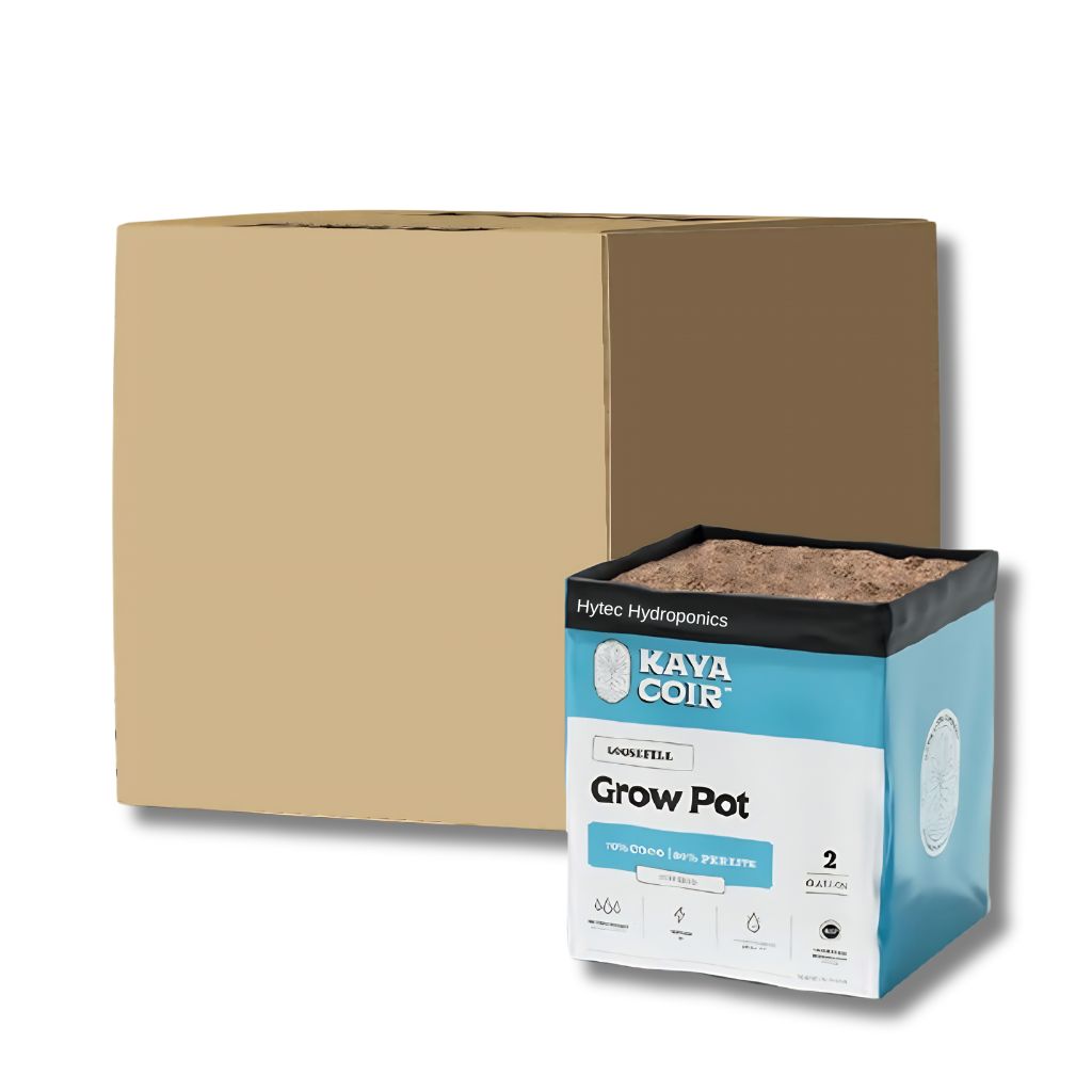 Kaya Coco lite 100% Coco Loose Fill Grow Bags 2 gallon grow pot with box