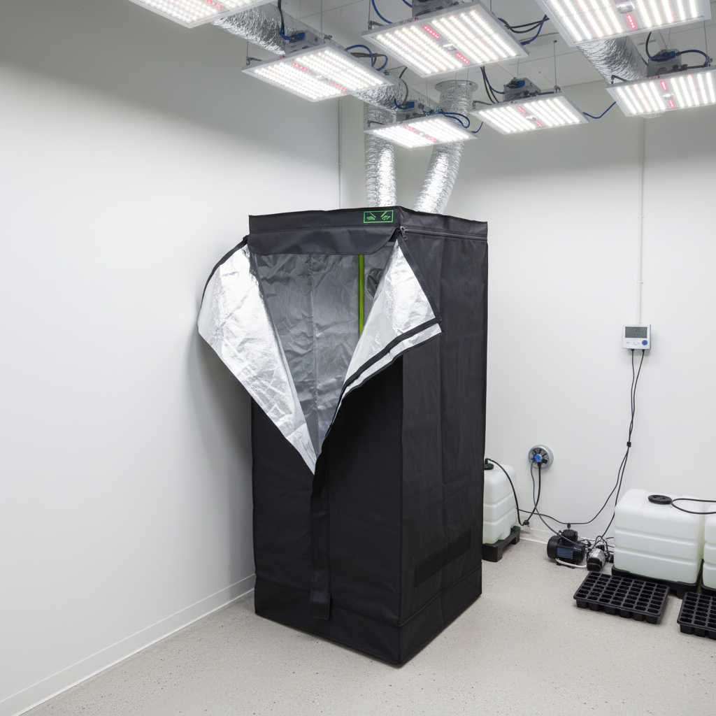 Monster Buds Urban Grow Tent 60cm x 60cm x 140cm