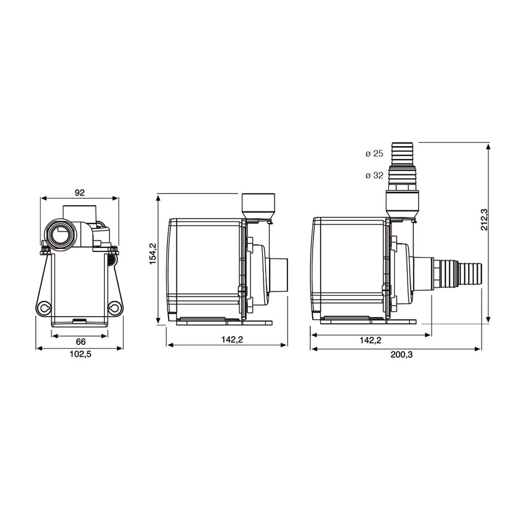Newa Jet NJ-6000 Water Pump 6000L/hr