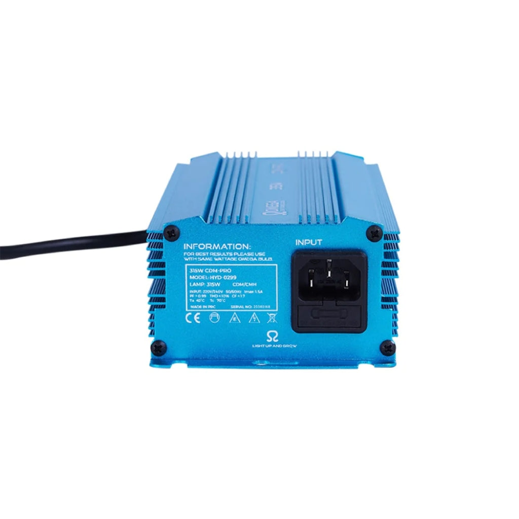 Omega 315W 240V CDM PRO Digital Ballast