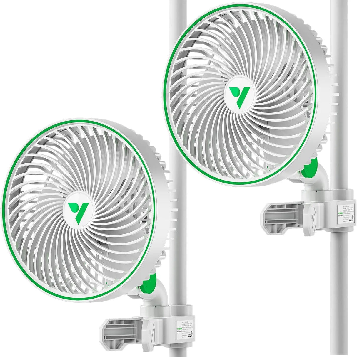 VIVOSUN AeroWave E6 Clip On Fan Twin Pack