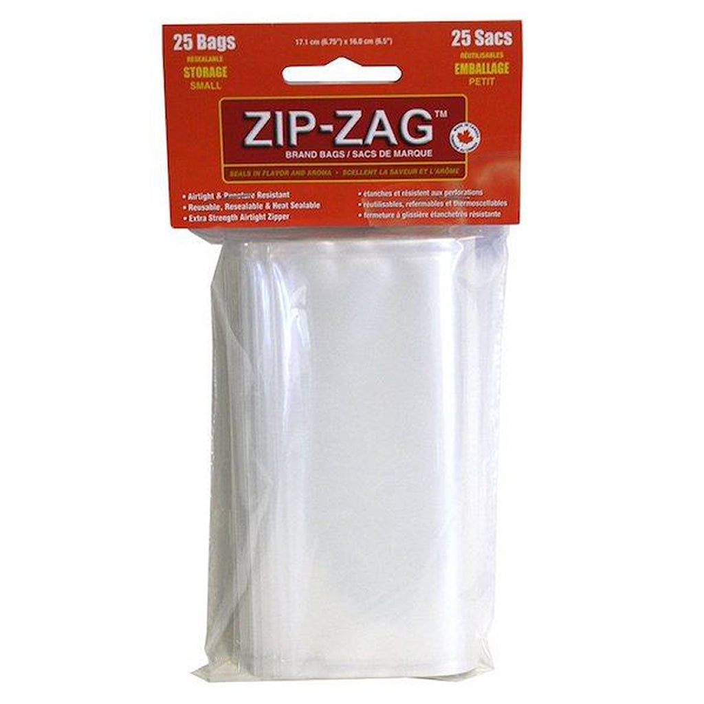 Zip Zag Smell Proof Storage Bags Small