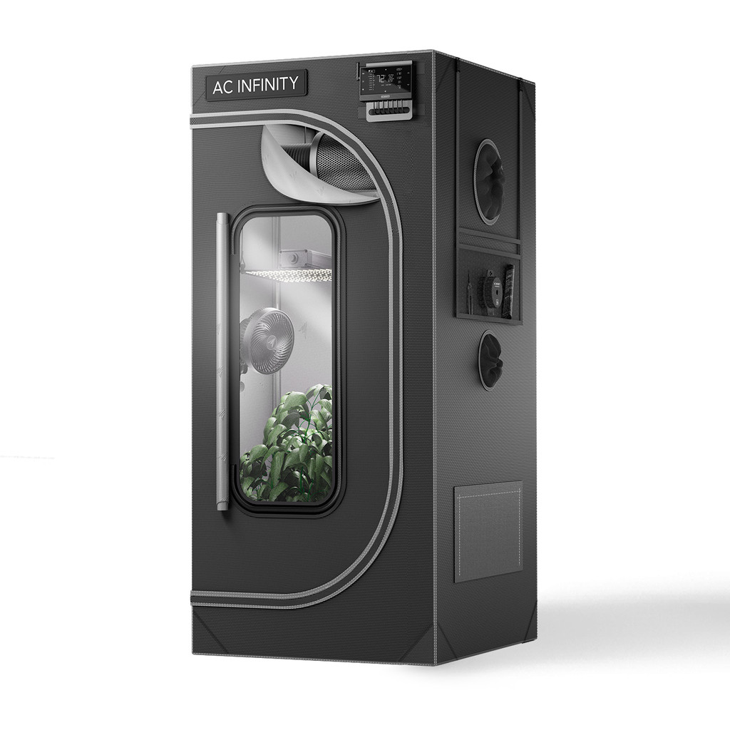 grow zelt klimaanlage AC Infinity Cloudlab 722 Growzelt 2x2 hoch