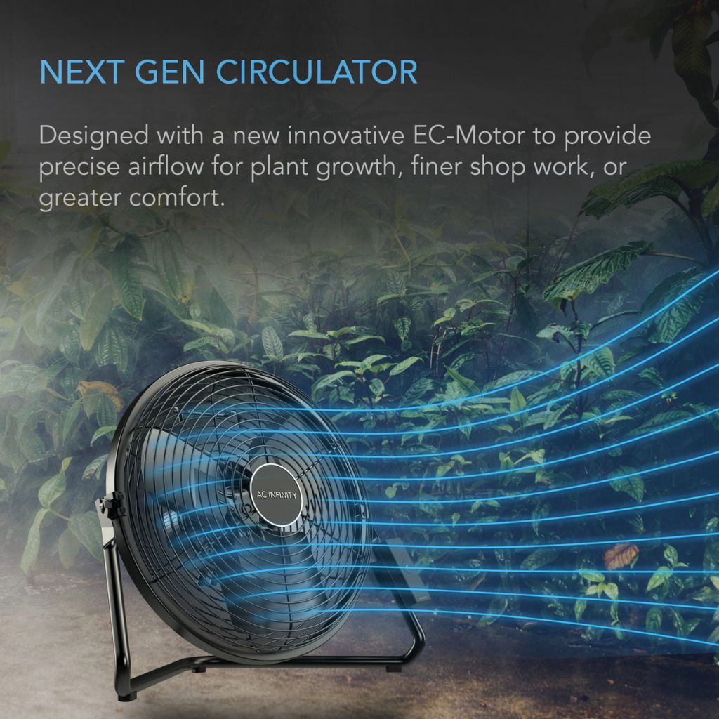 AC Infinity Cloudlift S14 14" Floor & Wall Fan