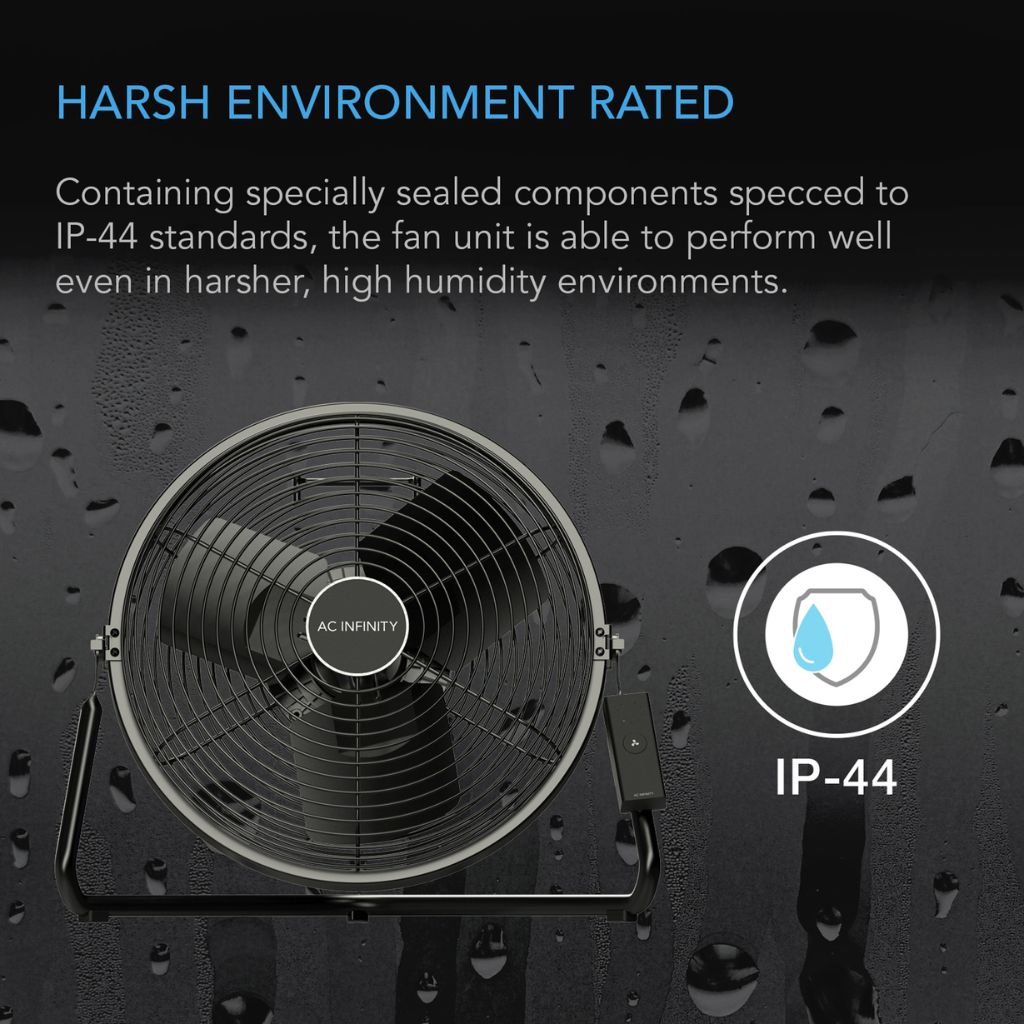 AC Infinity Cloudlift S14 14" Floor & Wall Fan