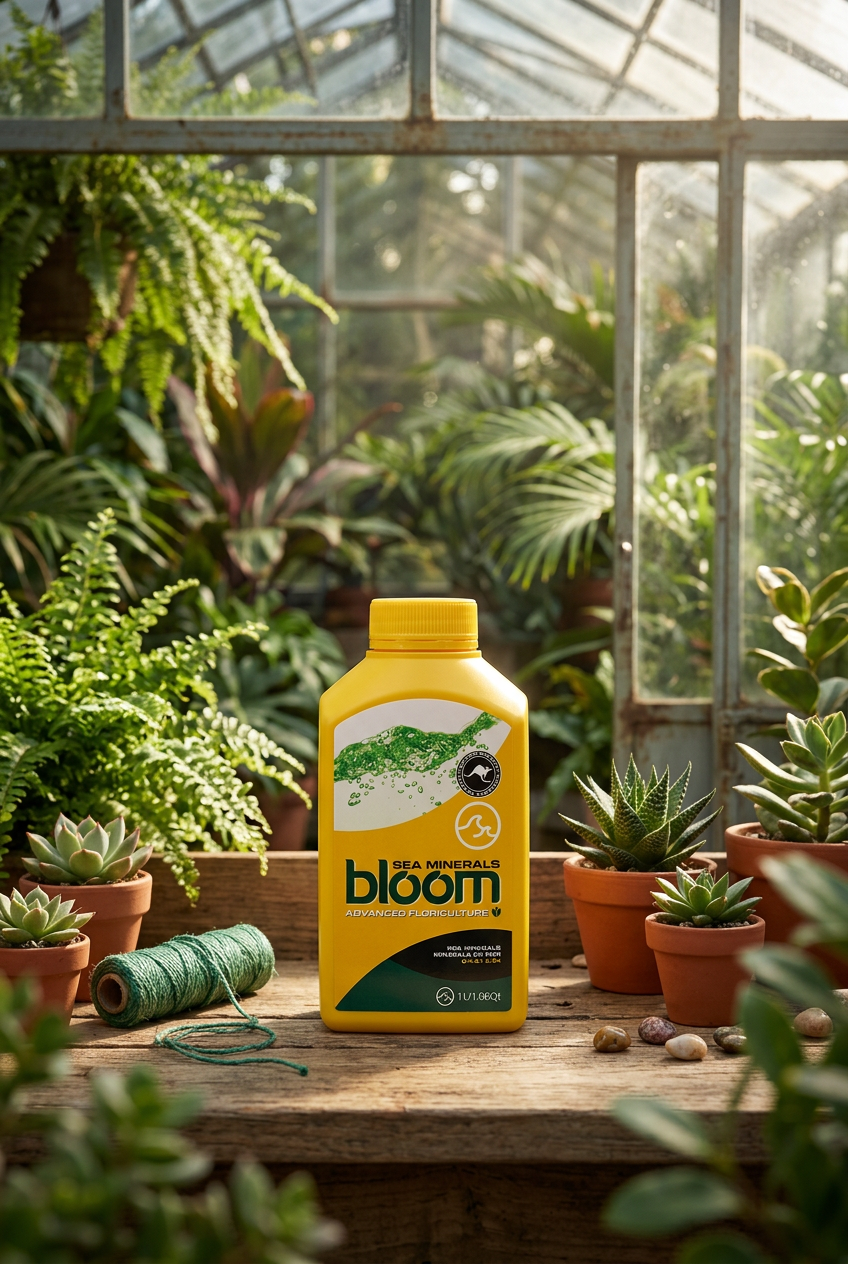 Bloom Yellow Bottles - Sea Minerals | Trace Elements
