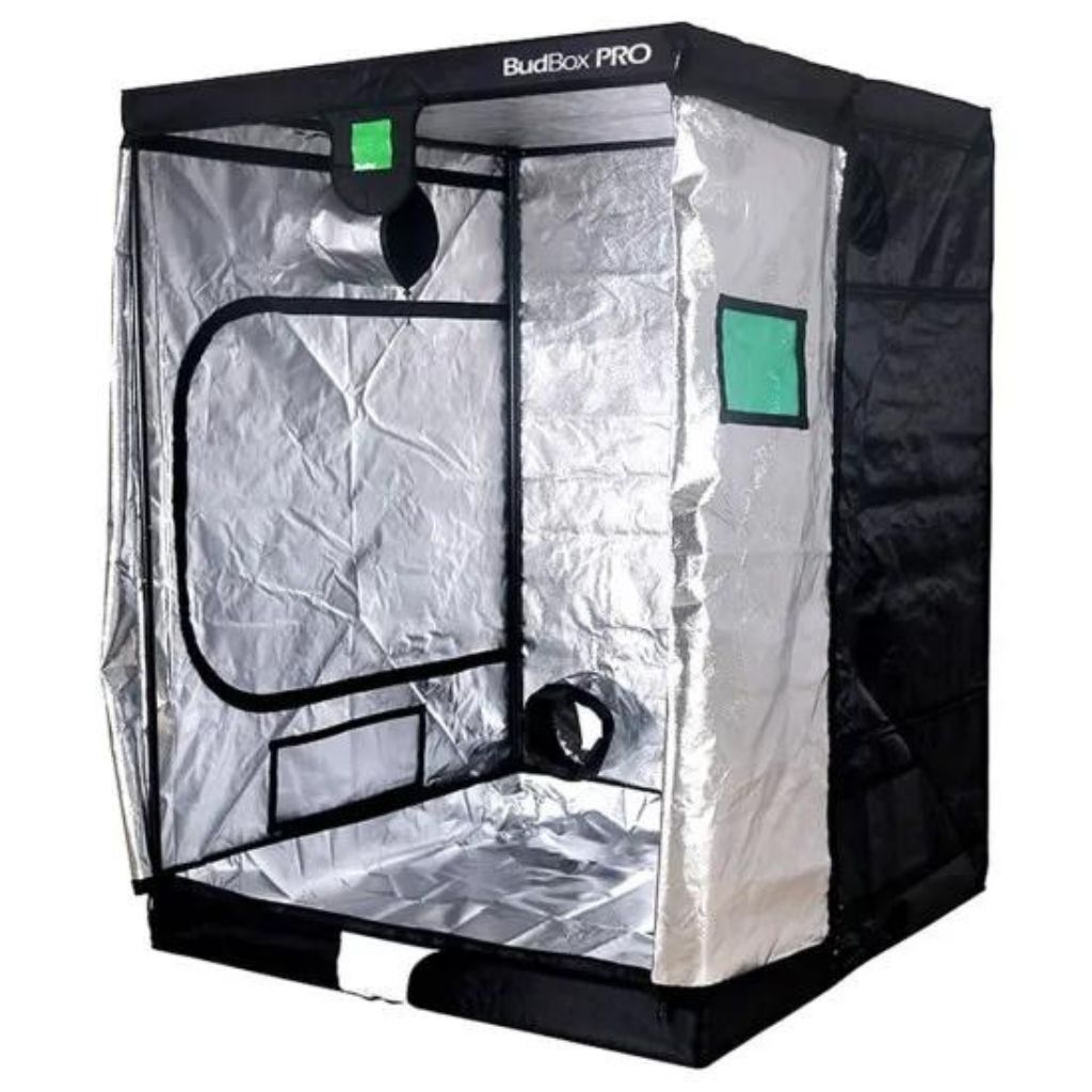 Budbox Pro XL Plus - 1.5m x 1.5m x 2.0m or 2.2m - Grow Tent Silver