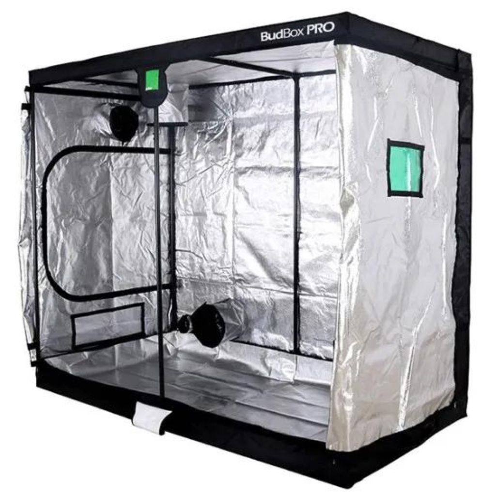 Budbox Pro XXL - 1.2m x 2.4m x 2.0m or 2.2m - Grow Tent Silver
