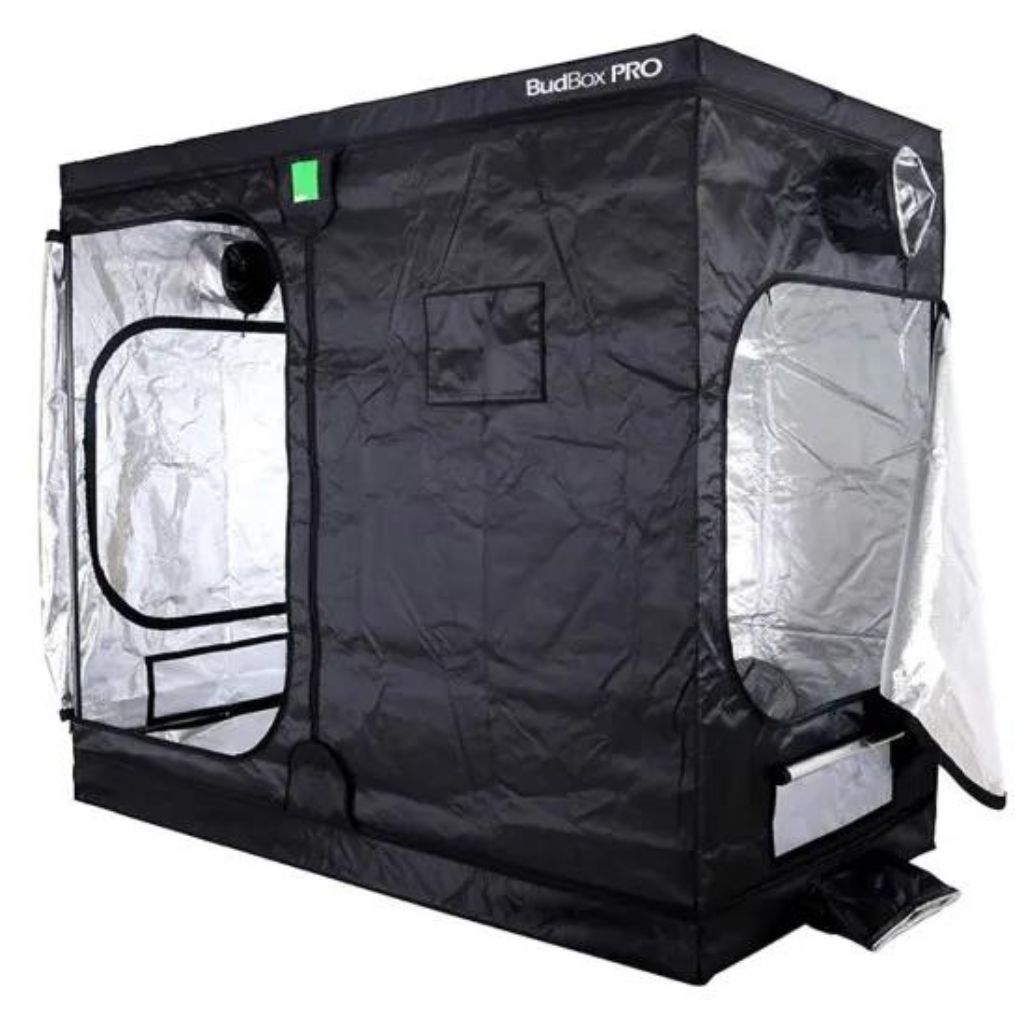 Budbox Pro XXL - 1.2m x 2.4m x 2.0m or 2.2m - Grow Tent Silver