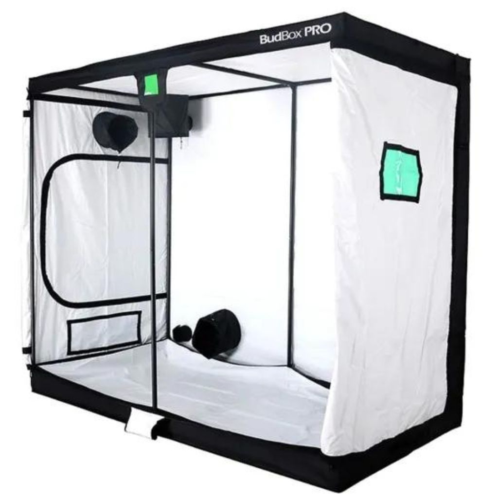 Budbox Pro XXL - 1.2m x 2.4m x 2.0m or 2.2m - Grow Tent White
