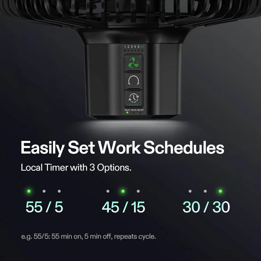 VIVOSUN AeroWave E6 Clip On Fan