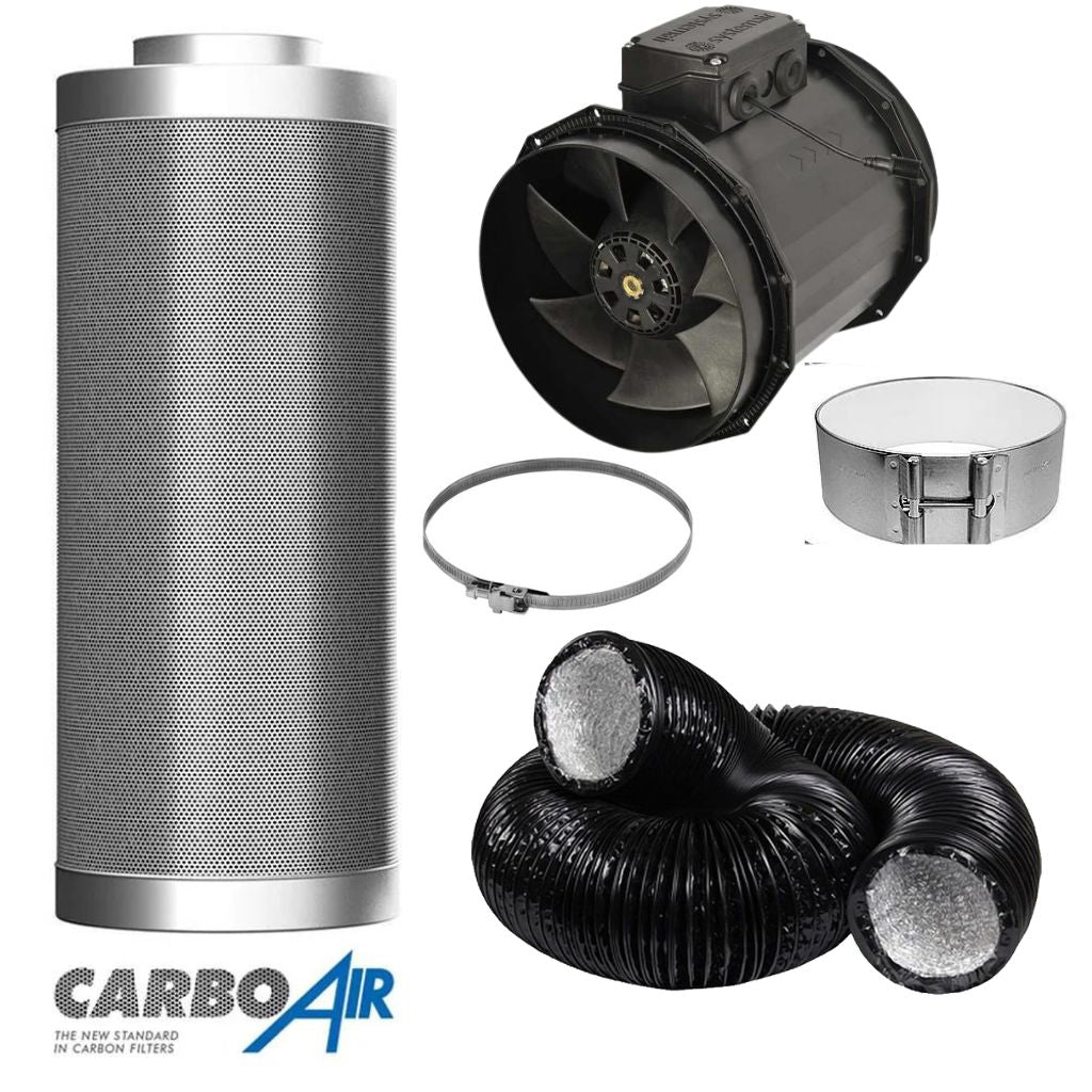 CarboAir Stratos AC Extraction Fan Kit