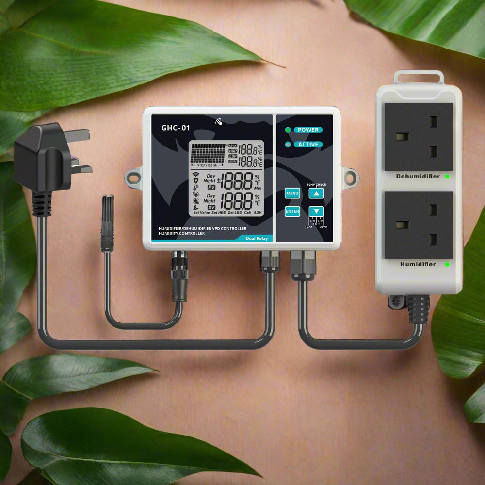 Gorilla Dual VPD Humidity + Dehumidifier Controller