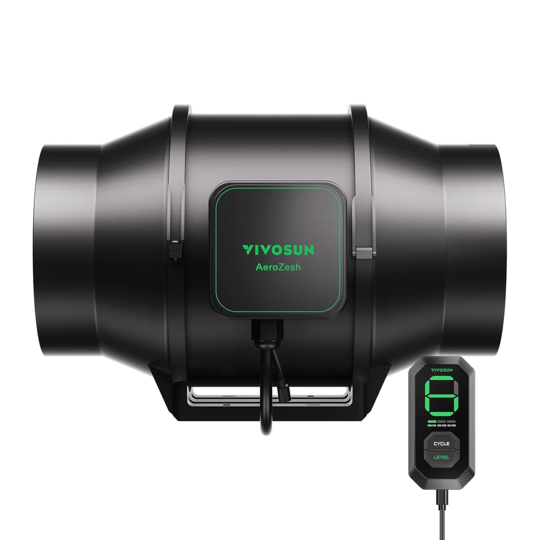 VIVOSUN AeroZesh S Inline EC Digital Extractor Fan