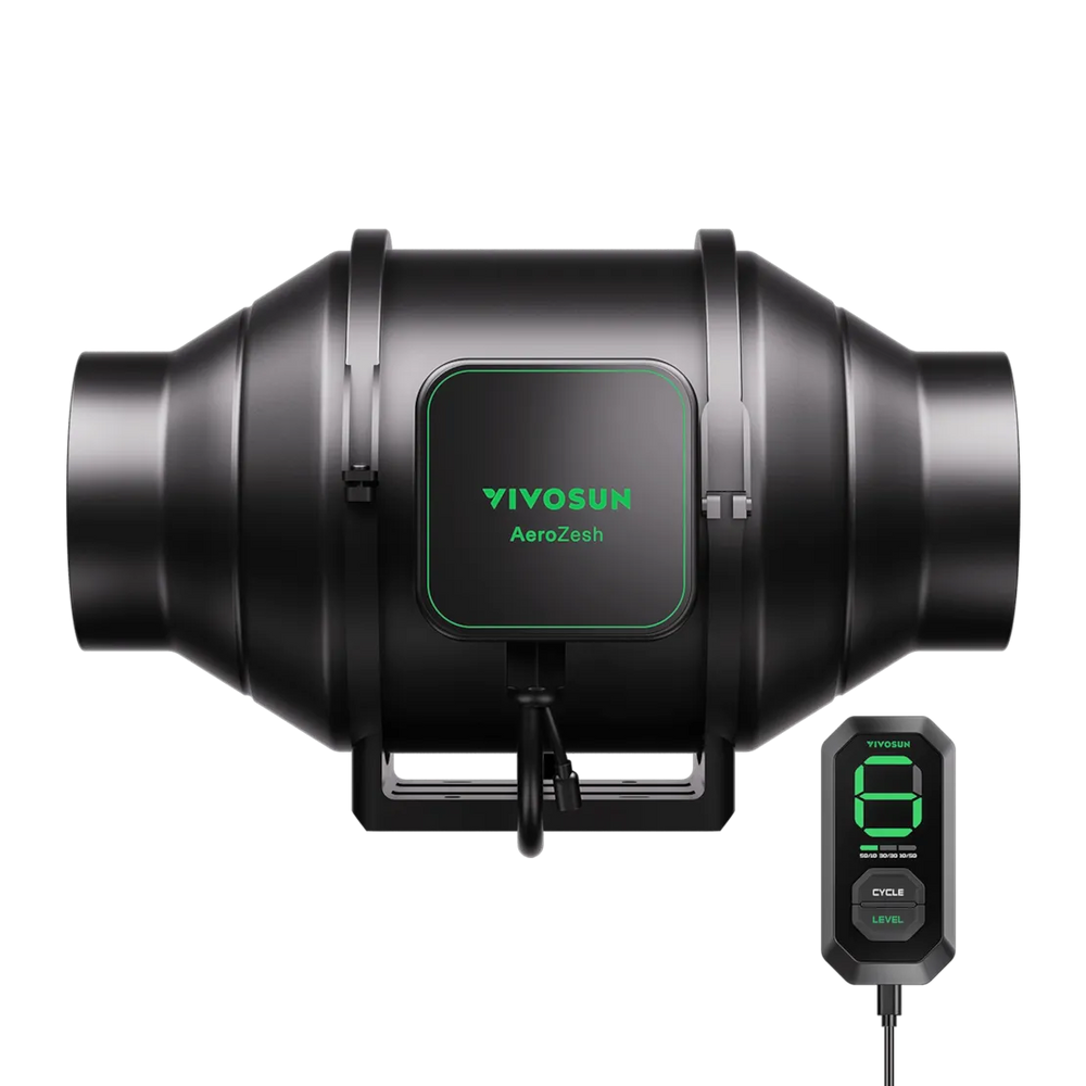 VIVOSUN AeroZesh S Inline EC Digital Extractor Fan