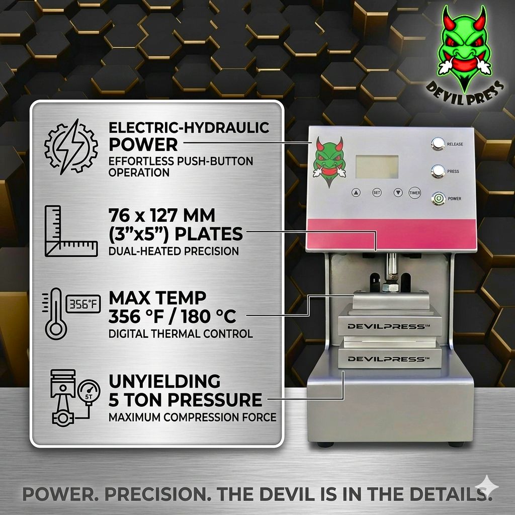 Devil Press DP4000 PRO 5T Automatic Rosin Press