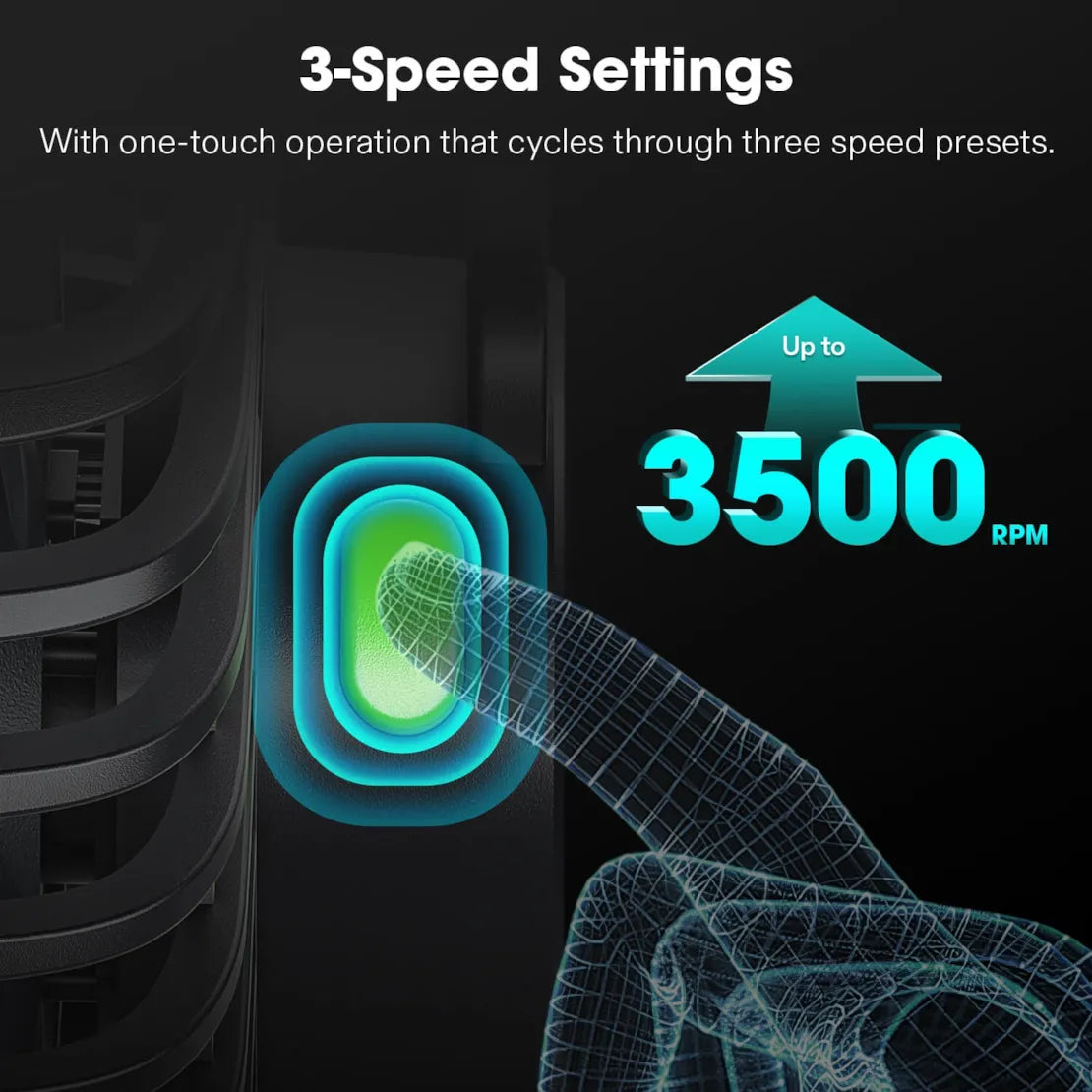 VIVOSUN AeroWave D4 4" Clip On Fan